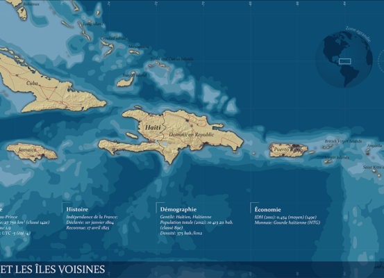 Carte finale haiti situation - Guillaume Sciaux - Cartographe professionnel