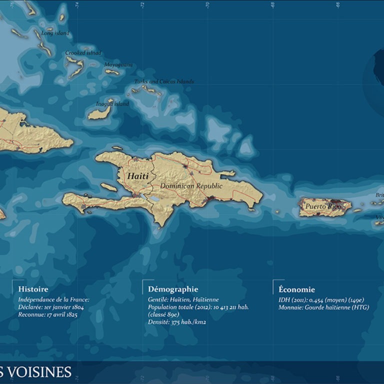 Carte finale haiti situation - Guillaume Sciaux - Cartographe professionnel