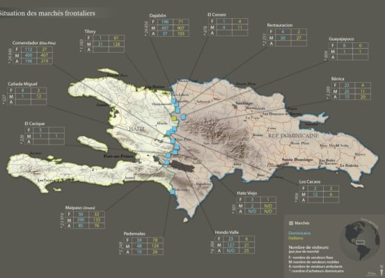 Carte situation des marchés frontaliers - Guillaume Sciaux - Cartographe professionnel