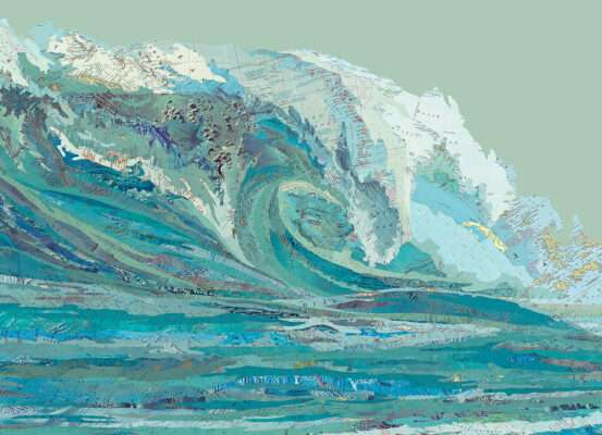 Les collages de Matthew Cusick Matthew cussick mylans wave