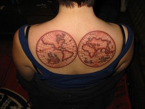 Tatouage monde 1