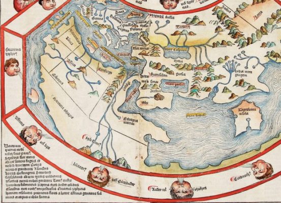 Les cartes de pays imaginaires - Voyage dans les contrées de l'utopie Hartmann Schedel - Guillaume Sciaux - Cartographe professionnel