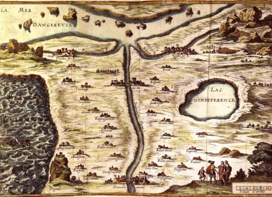 La carte du Tendre Carte du tendre - Guillaume Sciaux - Cartographe professionnel