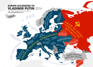 L'Europe vue par Vladimir Poutine