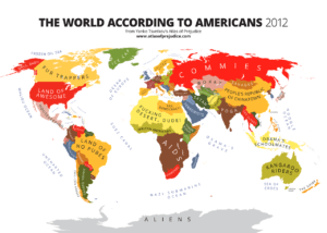 Le monde vu par les Etats-Unis