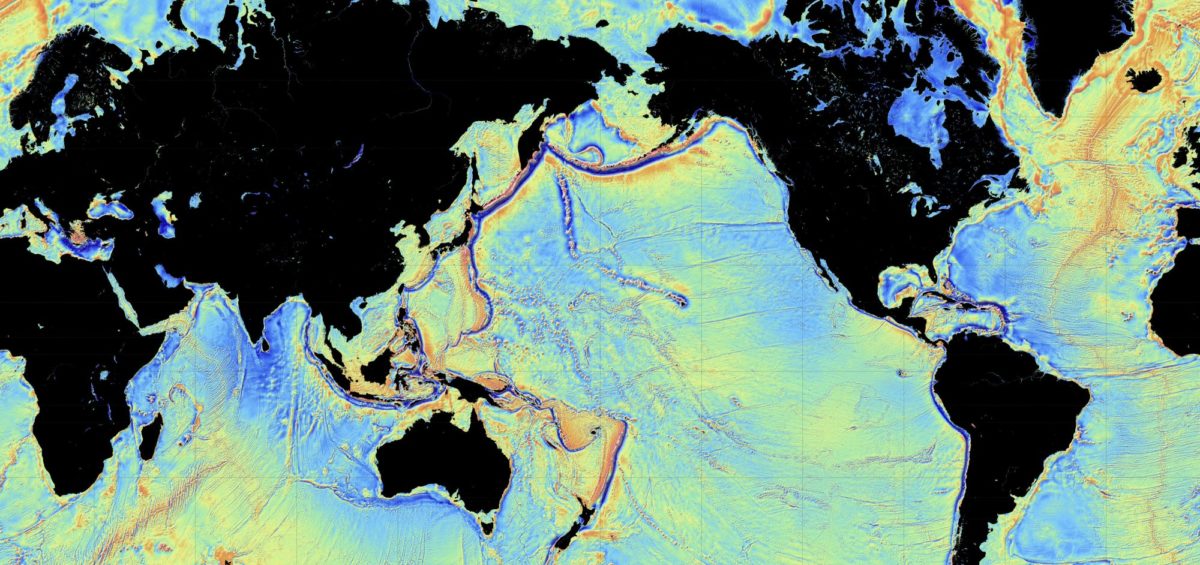 Fond des océans - Guillaume Sciaux - Cartographe professionnel