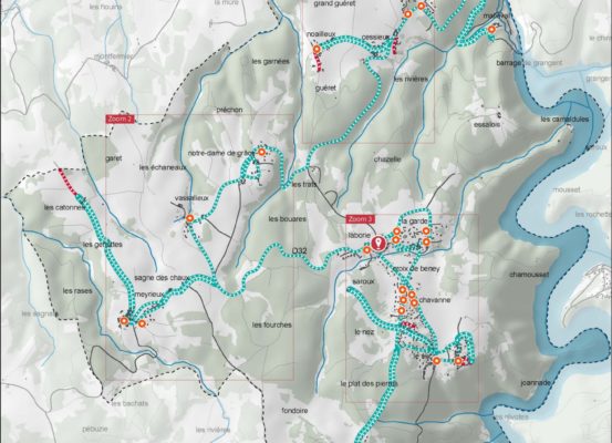 Carte des tournée ramassage ordures ménagères 4 - Guillaume Sciaux - Cartographe professionnel