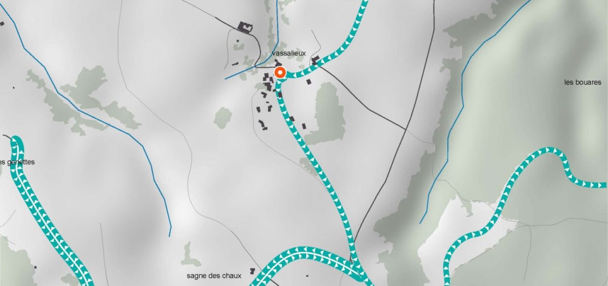 Carte des tournée ramassage ordures ménagères 2 - Guillaume Sciaux - Cartographe professionnel