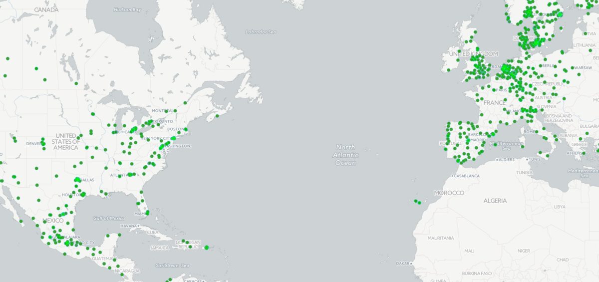 Carte musique spotify - Guillaume Sciaux - Cartographe professionnel