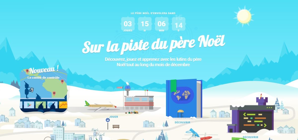 Santa Tracker - Guillaume Sciaux - Cartographe professionnel