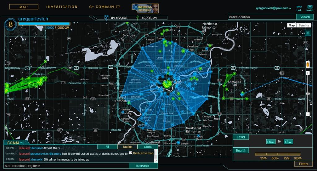 Ingress - Pokemon Go