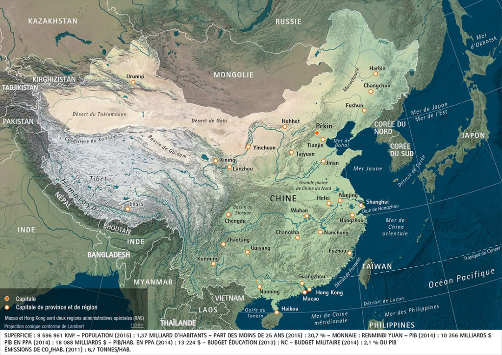 atlas-dessous-des-cartes-chine - Guillaume Sciaux - Cartographe professionnel