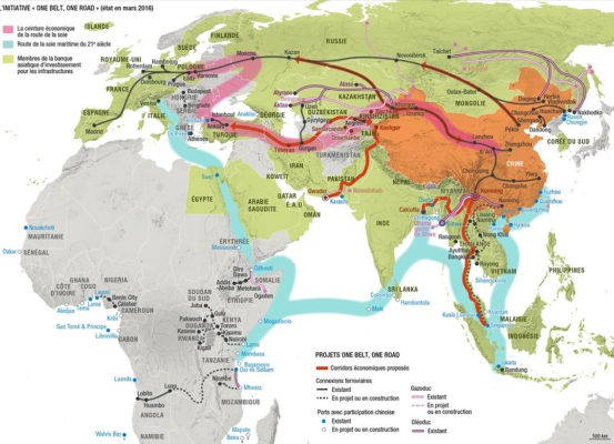 atlas-dessous-des-cartes-one-belt-one-road - Guillaume Sciaux - Cartographe professionnel