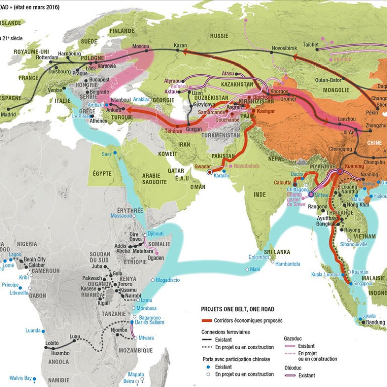 atlas-dessous-des-cartes-one-belt-one-road - Guillaume Sciaux - Cartographe professionnel