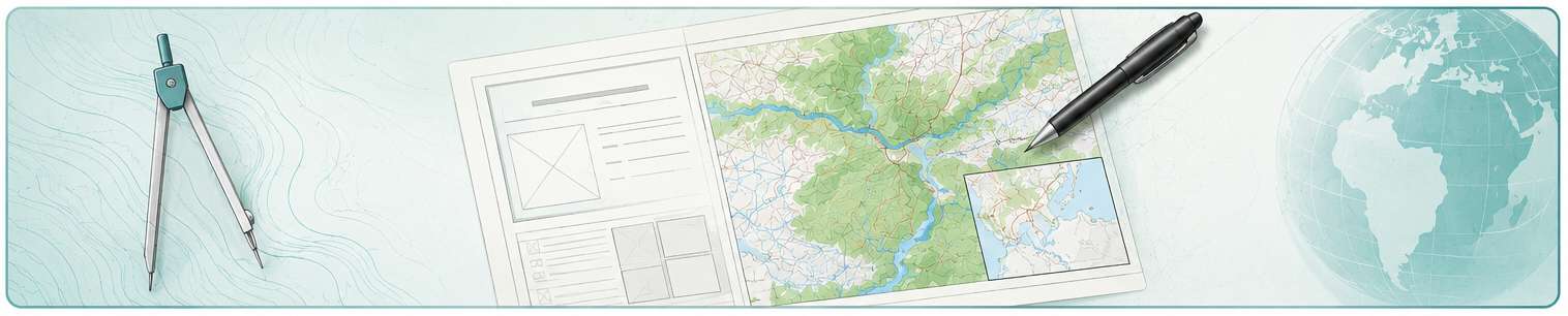 Illustration pour le Manuel du cartographe - Concevoir la carte