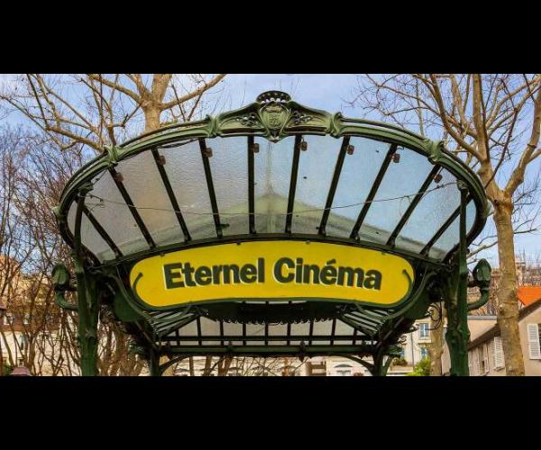 Anagramme métro Paris - Eternel cinéma - Guillaume Sciaux - Cartographe professionnel