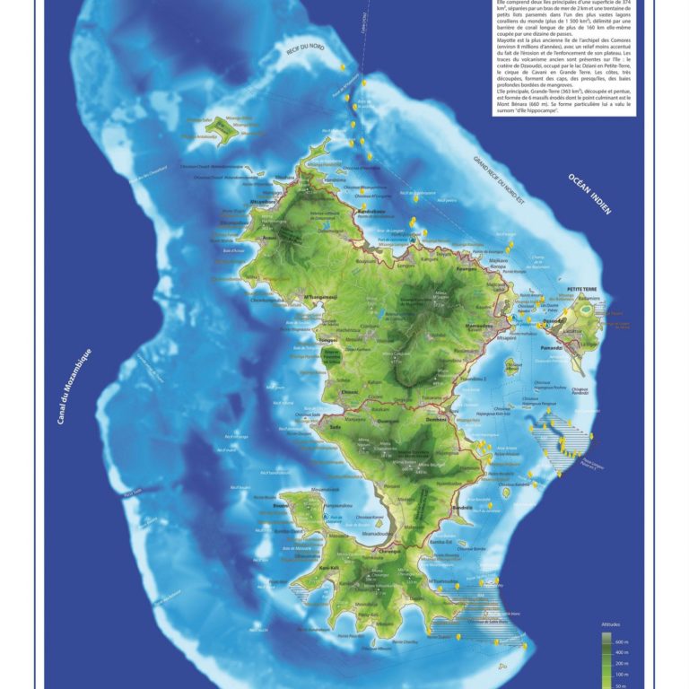 Mayotte - Guillaume Sciaux - Cartographe professionnel