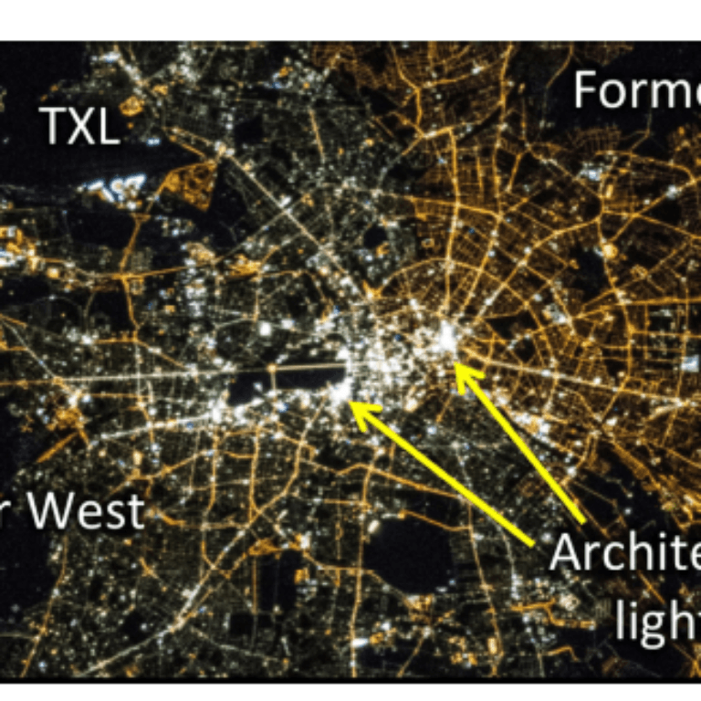 Pollution lumineuse Berlin