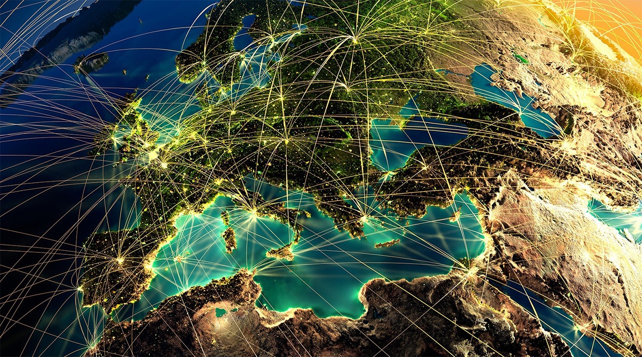 Une Cartographie Du Trafic A rien Mondial Pacha Cartographie