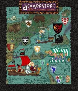 Game of Thrones - Carte moyen age (10) - Dragon Stone - Guillaume Sciaux - Cartographe professionnel