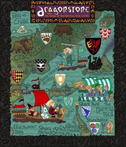 Game of Thrones - Carte moyen age (10) - Dragon Stone - Guillaume Sciaux - Cartographe professionnel