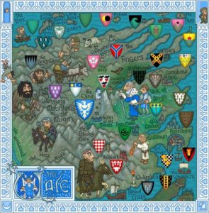 Game of Thrones - Carte moyen age (4) - val d’Arryn - Guillaume Sciaux - Cartographe professionnel