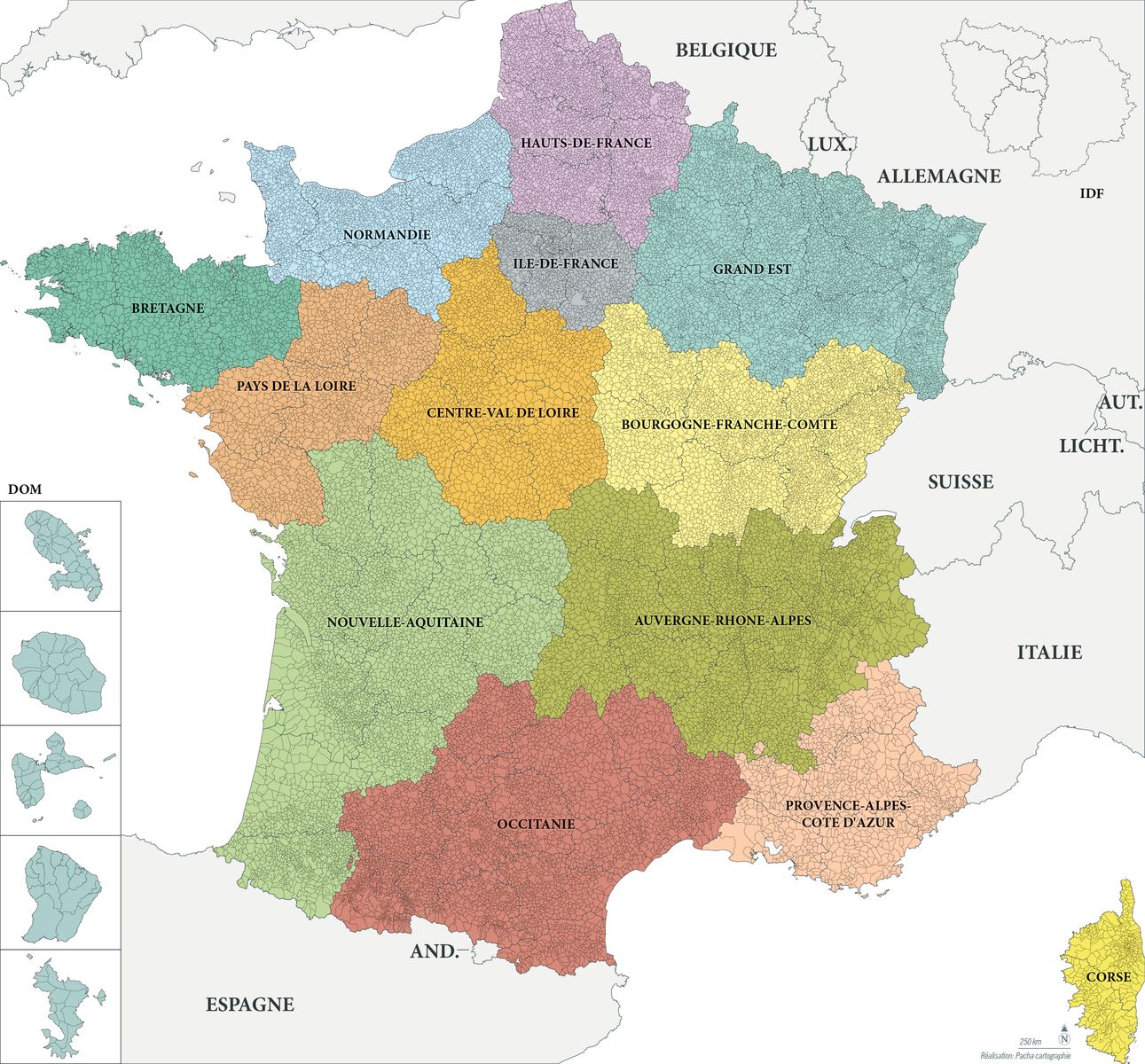 carte france