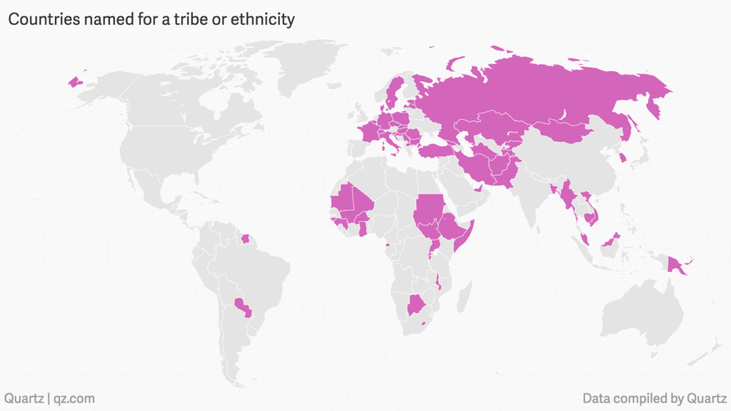 4 notions à l’origine des noms de tous les pays du monde 1