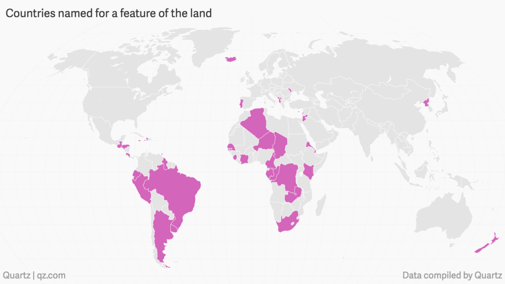 4 notions à l’origine des noms de tous les pays du monde 2