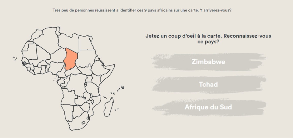 Jeu cartographique 6 - Géographie africaine - Guillaume Sciaux - Cartographe professionnel