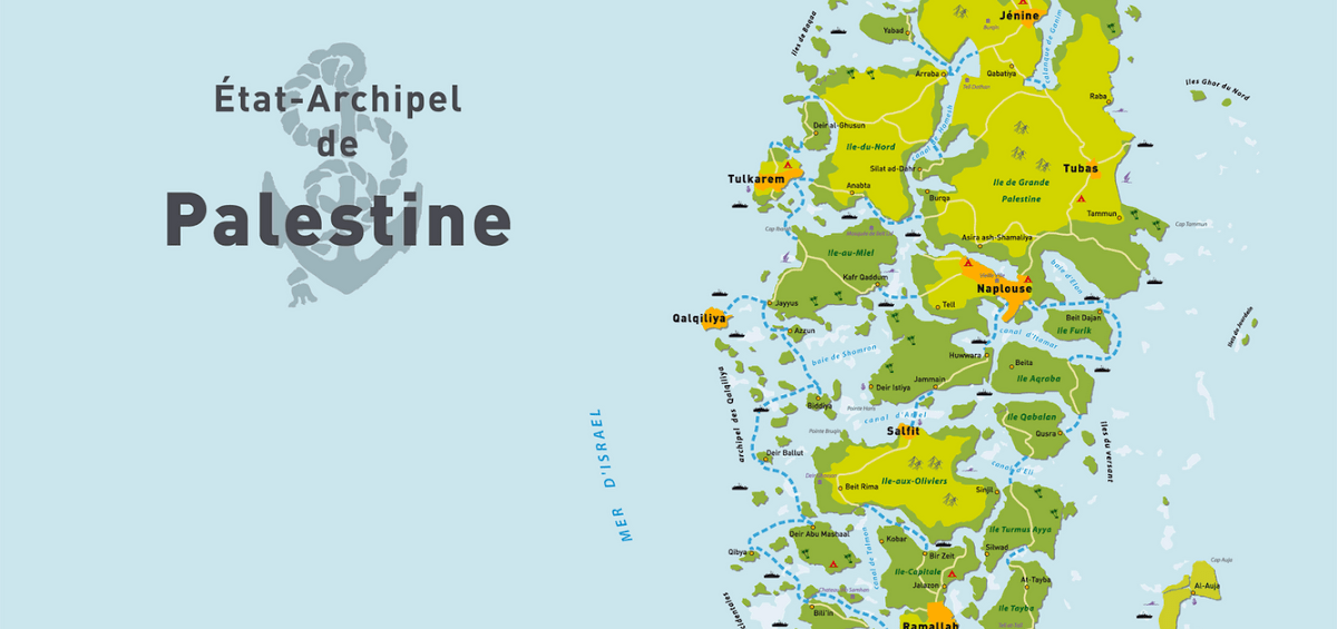 Archipel de Palestine - Guillaume Sciaux - Cartographe professionnel