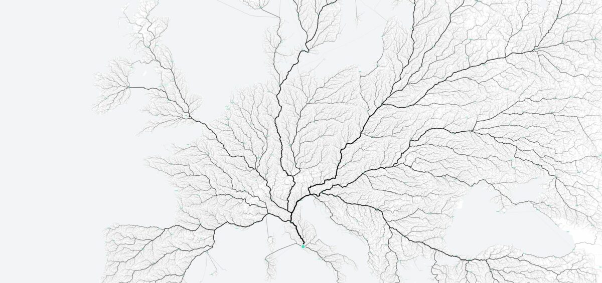 Routes qui mènent à Rome - Guillaume Sciaux - Cartographe professionnel