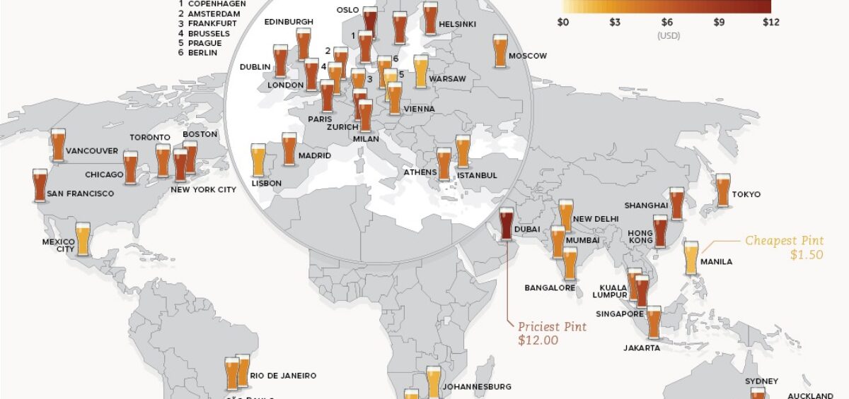 Prix de la bière - Guillaume Sciaux - Cartographe professionnel