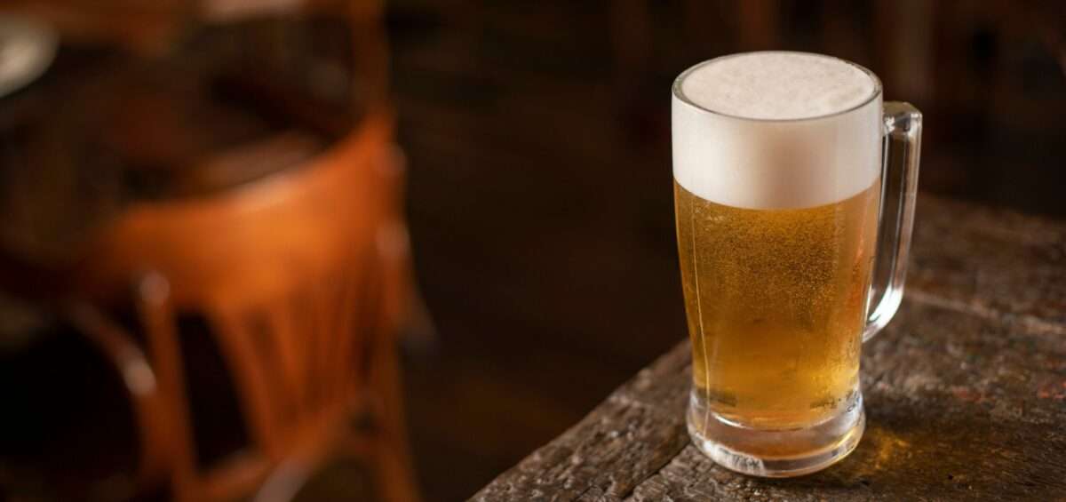 Verre de bière pression, illustration de l'article sur le prix de la bière dans le monde