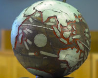 Globe braille Tunley 2 - Guillaume Sciaux - Cartographe professionnel