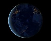 La Terre la nuit, lumières des villes vues de l'espace (NASA Black Marble)