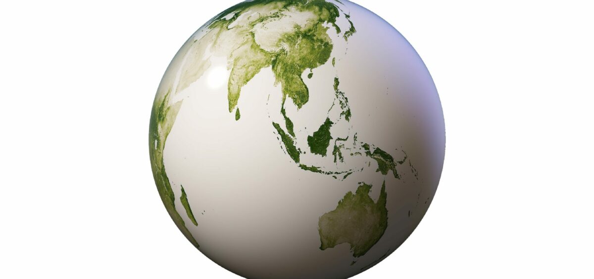 Globe vert - Guillaume Sciaux - Cartographe professionnel