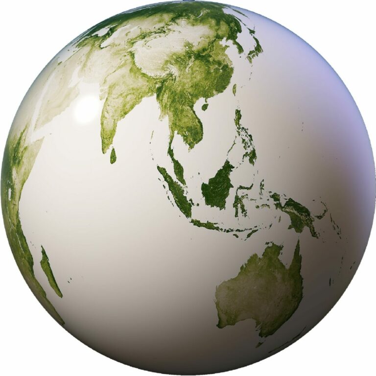 Globe vert - Guillaume Sciaux - Cartographe professionnel
