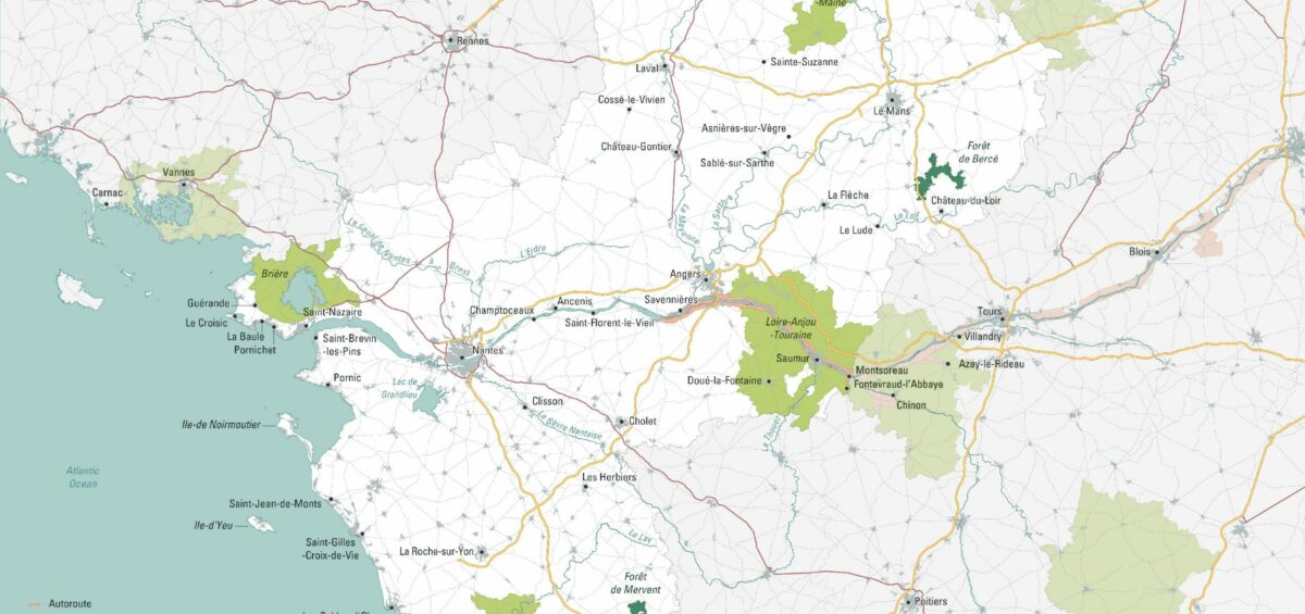 Pays de Loire - Guillaume Sciaux - Cartographe professionnel