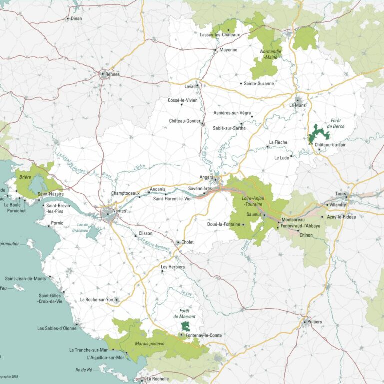 Pays de Loire - Guillaume Sciaux - Cartographe professionnel