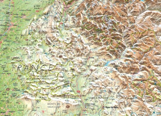 3DMap - Alpes - Guillaume Sciaux - Cartographe professionnel
