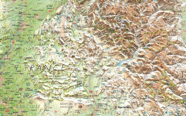 3DMap - Alpes - Guillaume Sciaux - Cartographe professionnel