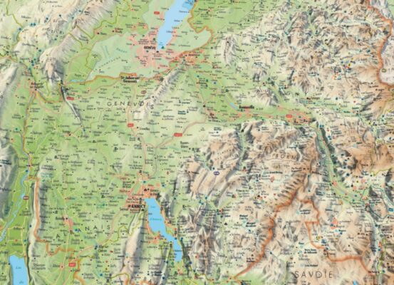 3DMap - La Haute Savoie - Guillaume Sciaux - Cartographe professionnel