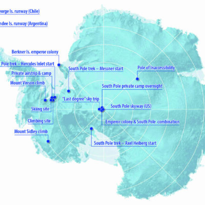 Carte-Antarctique Carte de l'Antarctique