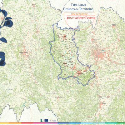 Federation-familles-rurales Carte pour l'évènement sur les tiers lieux du réseau de la fédération des familles rurales